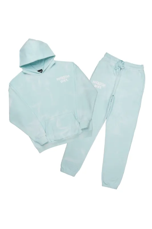 Nelly Aqua Hoodie Relaxed Fit Track Set sold by Rockstar Original