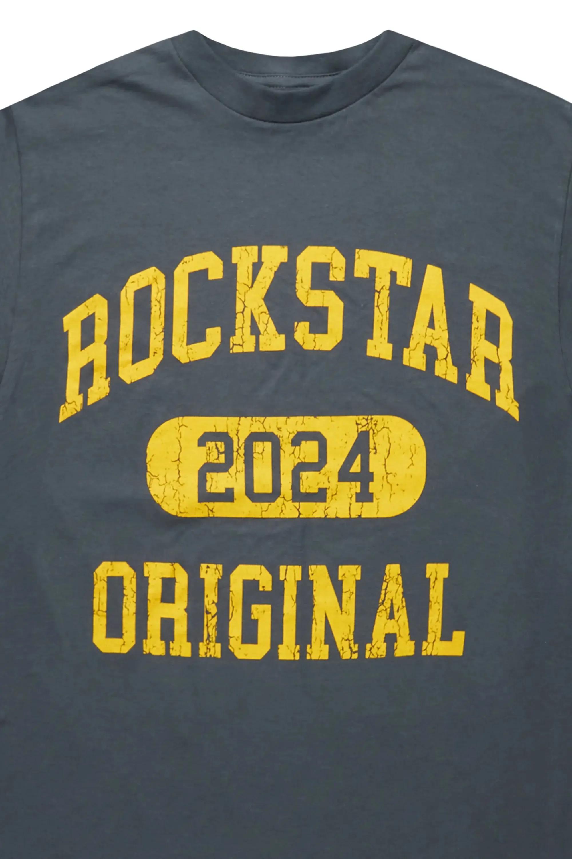 Members Charcoal Graphic T-Shirt sold by Rockstar Original product image thumbnail 4