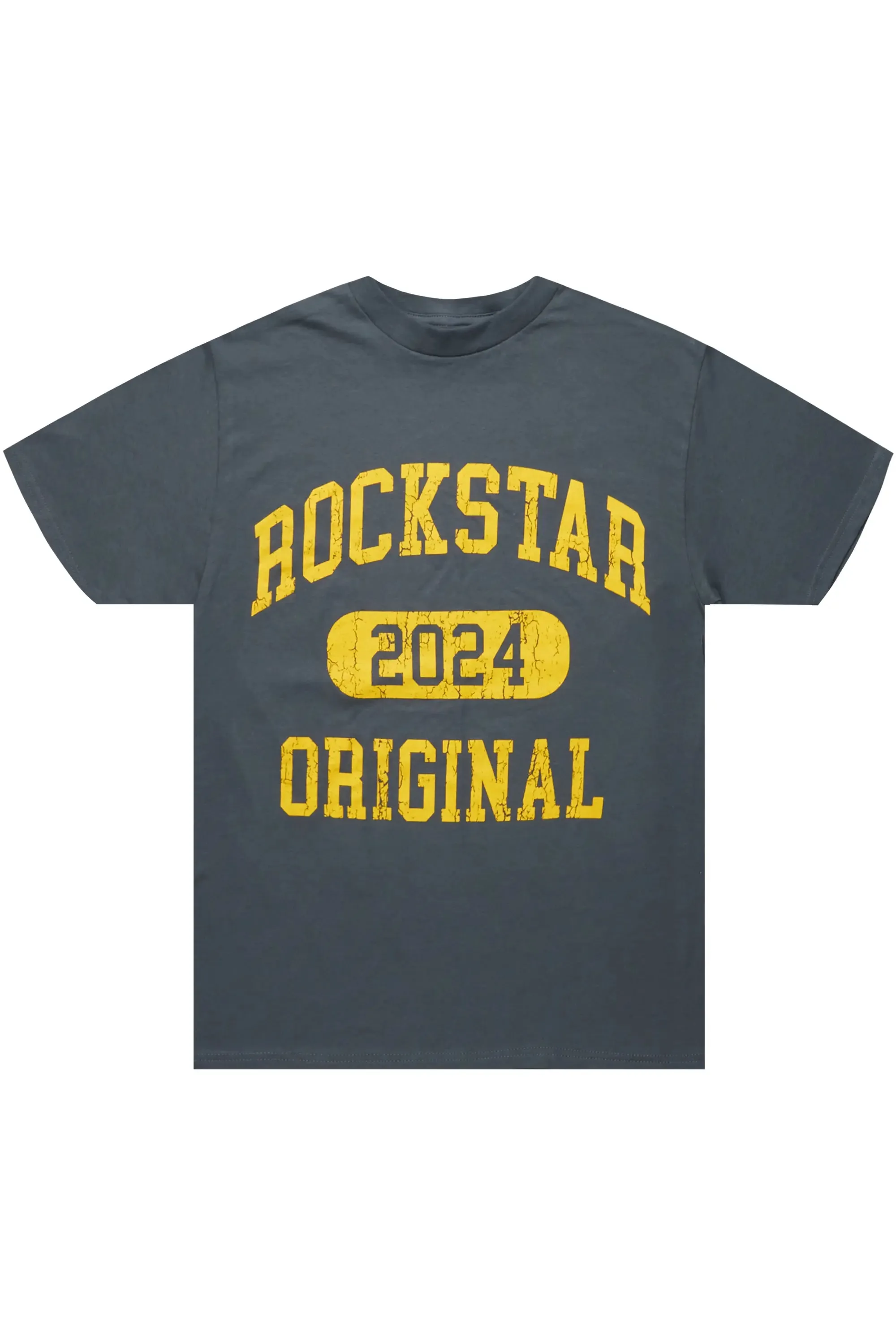 Members Charcoal Graphic T-Shirt sold by Rockstar Original