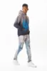 Sabbath Navy Graphic Printed Hoodie sold by Rockstar Original