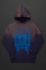 Sabbath Navy Graphic Printed Hoodie sold by Rockstar Original