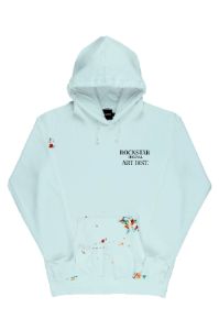 Rockstar Art Dist. Baby Blue Graphic Hoodie sold by Rockstar Original