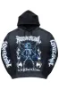 Deathrow Black Graphic Hoodie sold by Rockstar Original