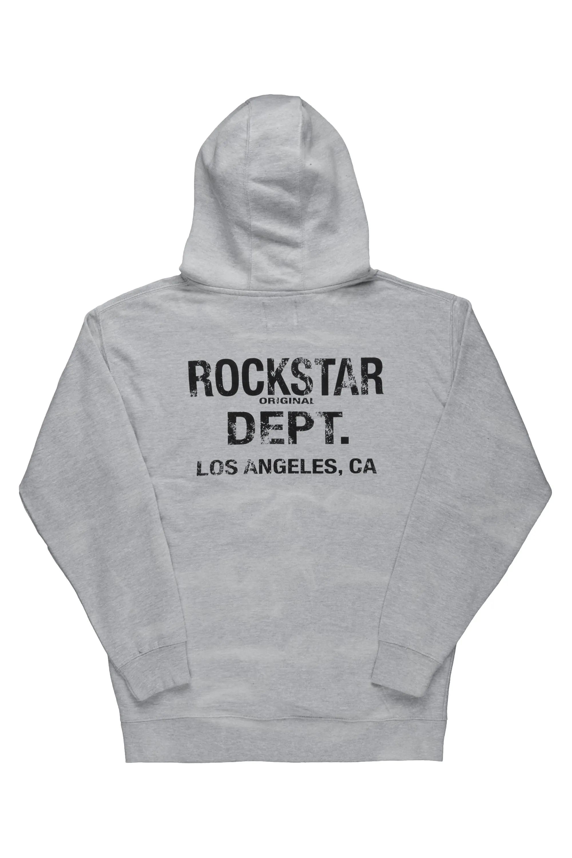 Nelly Heather Grey Graphic Hoodie sold by Rockstar Original product image thumbnail 3