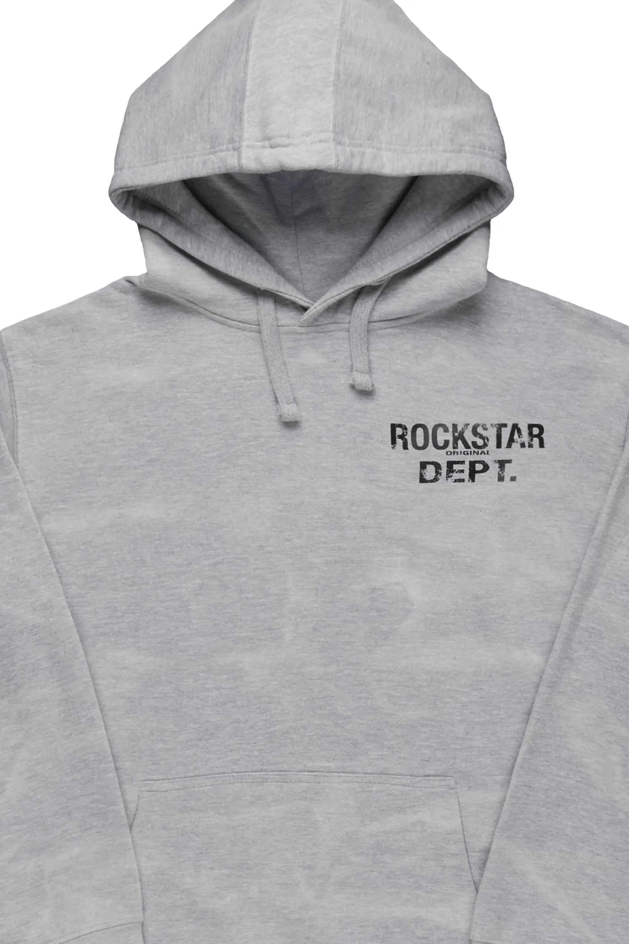 Nelly Heather Grey Graphic Hoodie sold by Rockstar Original product image thumbnail 2