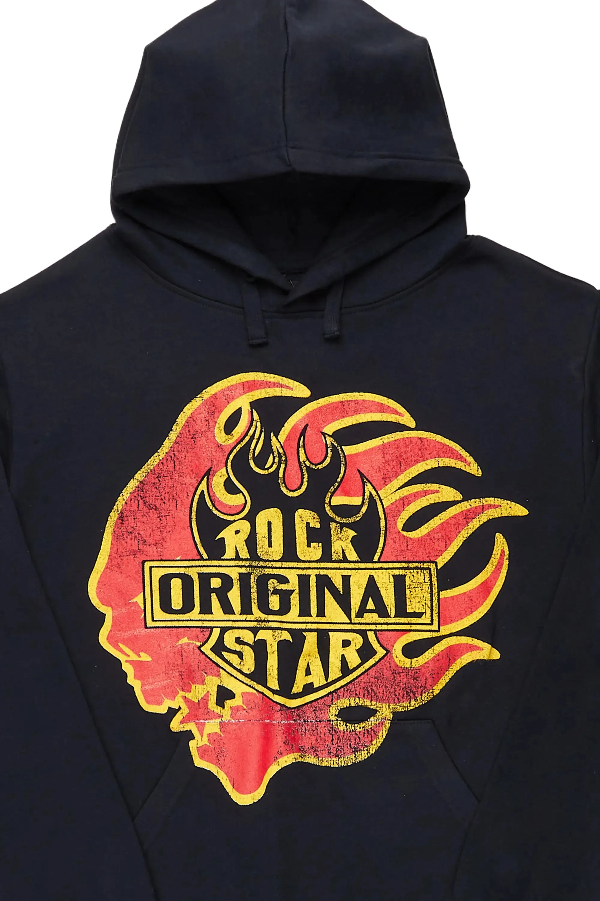 Live Fun Black Oversized Hoodie sold by Rockstar Original product image thumbnail 3