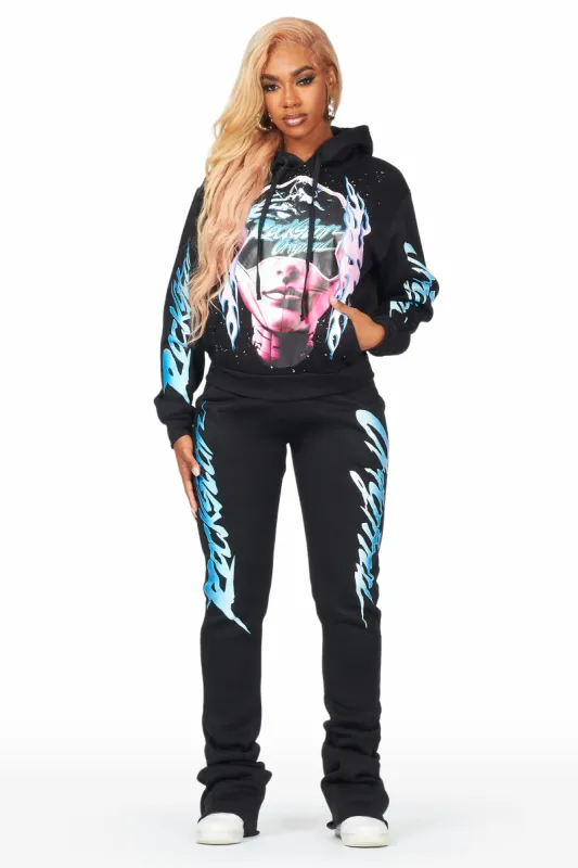 Kamiaha Black Super Stacked Trackset sold by Rockstar Original