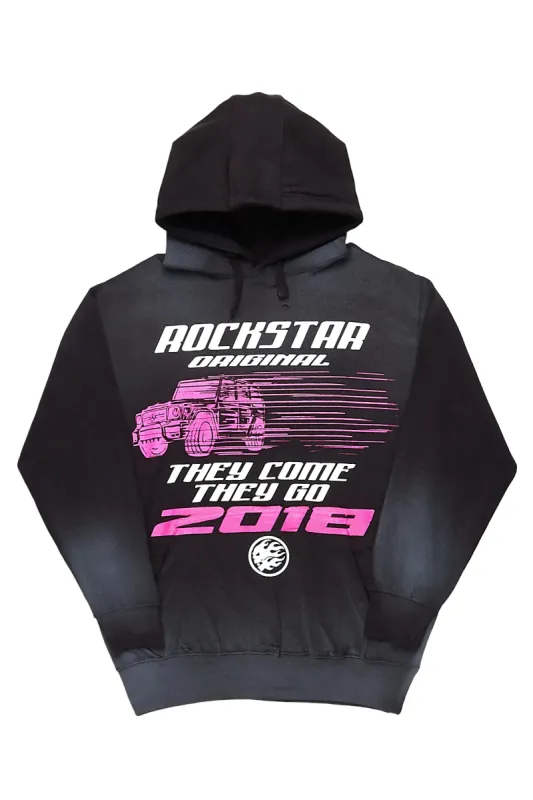Geevag Black Oversized Hoodie sold by Rockstar Original