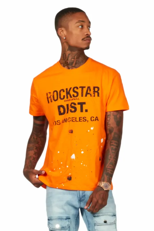 Scottie Orange Graphic T-Shirt sold by Rockstar Original