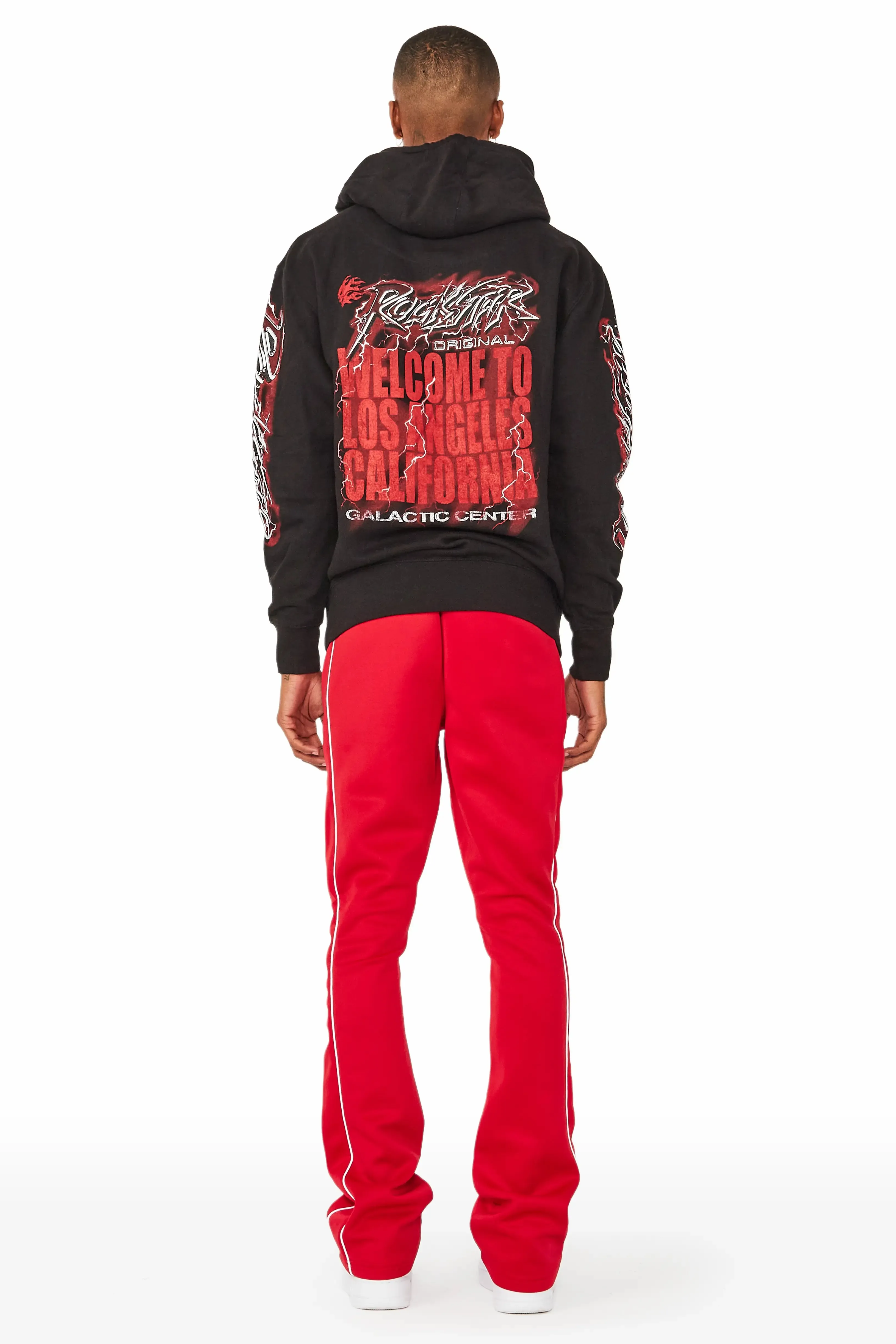 Hai Black/Red Graphic Hoodie Track Set sold by Rockstar Original product image thumbnail 4