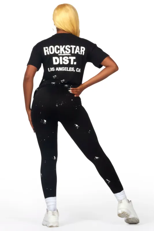 Danylle Black Legging Set sold by Rockstar Original