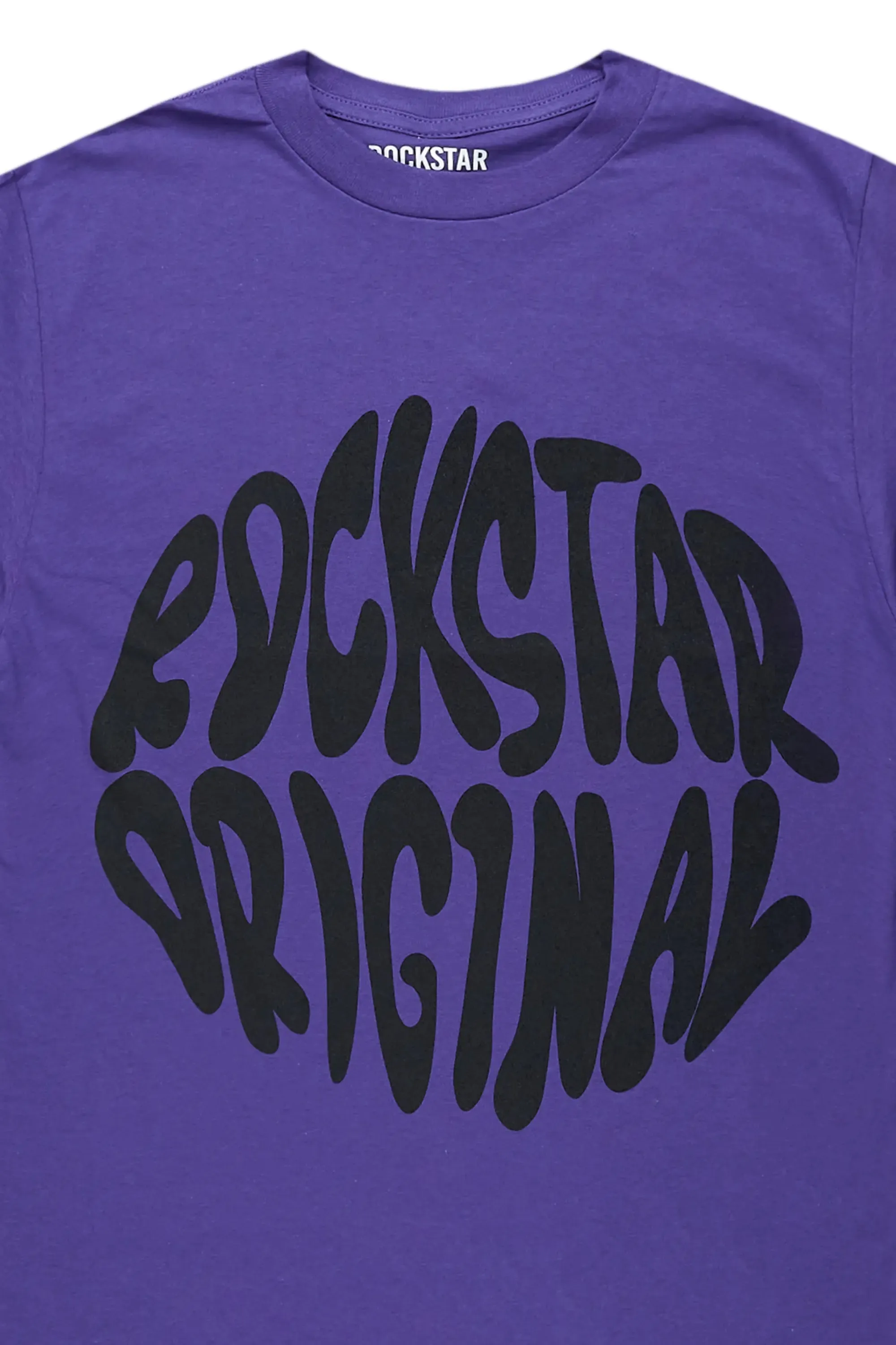 Maynor Purple Oversized T-Shirt sold by Rockstar Original product image thumbnail 2