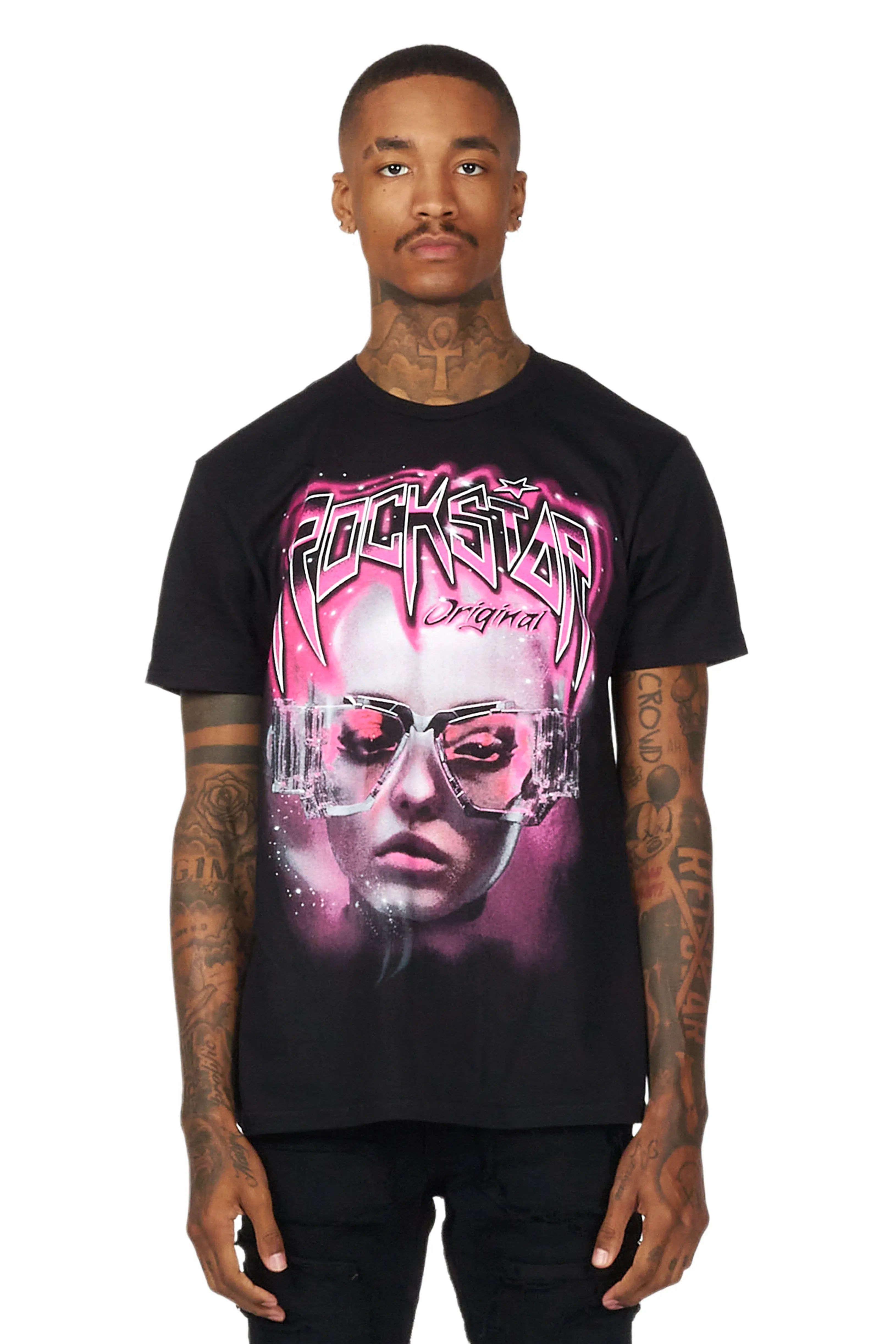 Lars Black Graphic T-Shirt sold by Rockstar Original