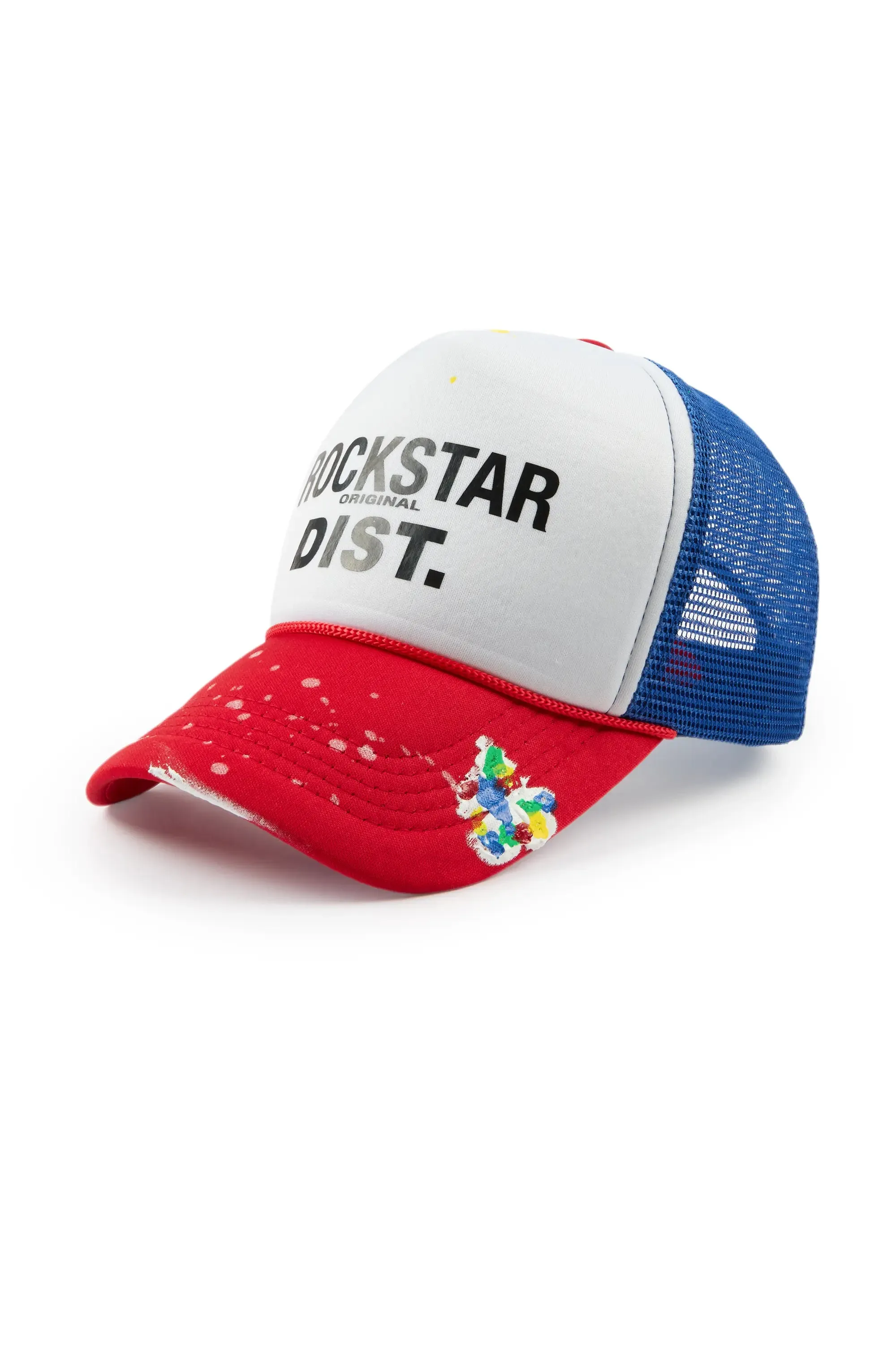 Neptune Royal/Red Trucker Hat sold by Rockstar Original product image thumbnail 2
