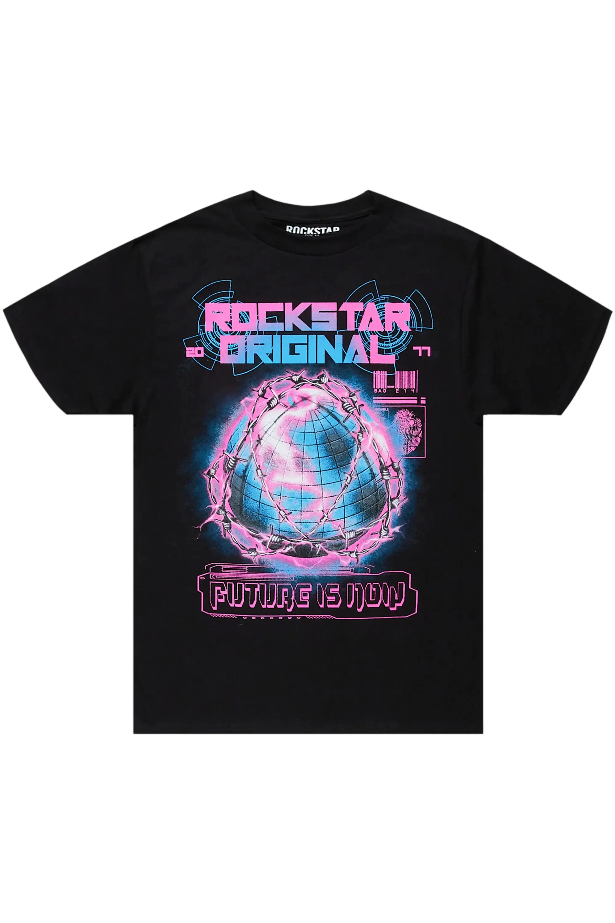 Digital Black Graphic T-Shirt sold by Rockstar Original product image thumbnail 2