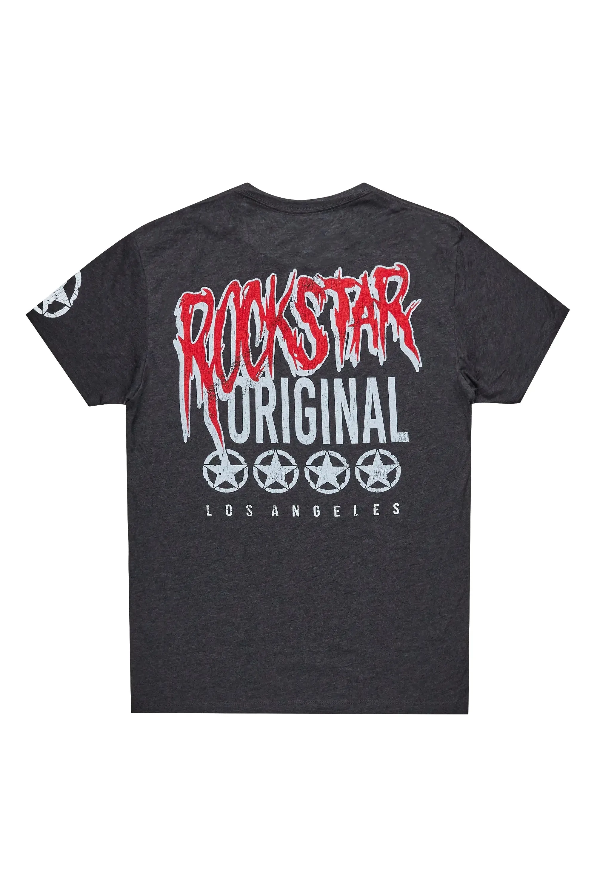 Wizzurd Charcoal Graphic T-Shirt sold by Rockstar Original product image thumbnail 2