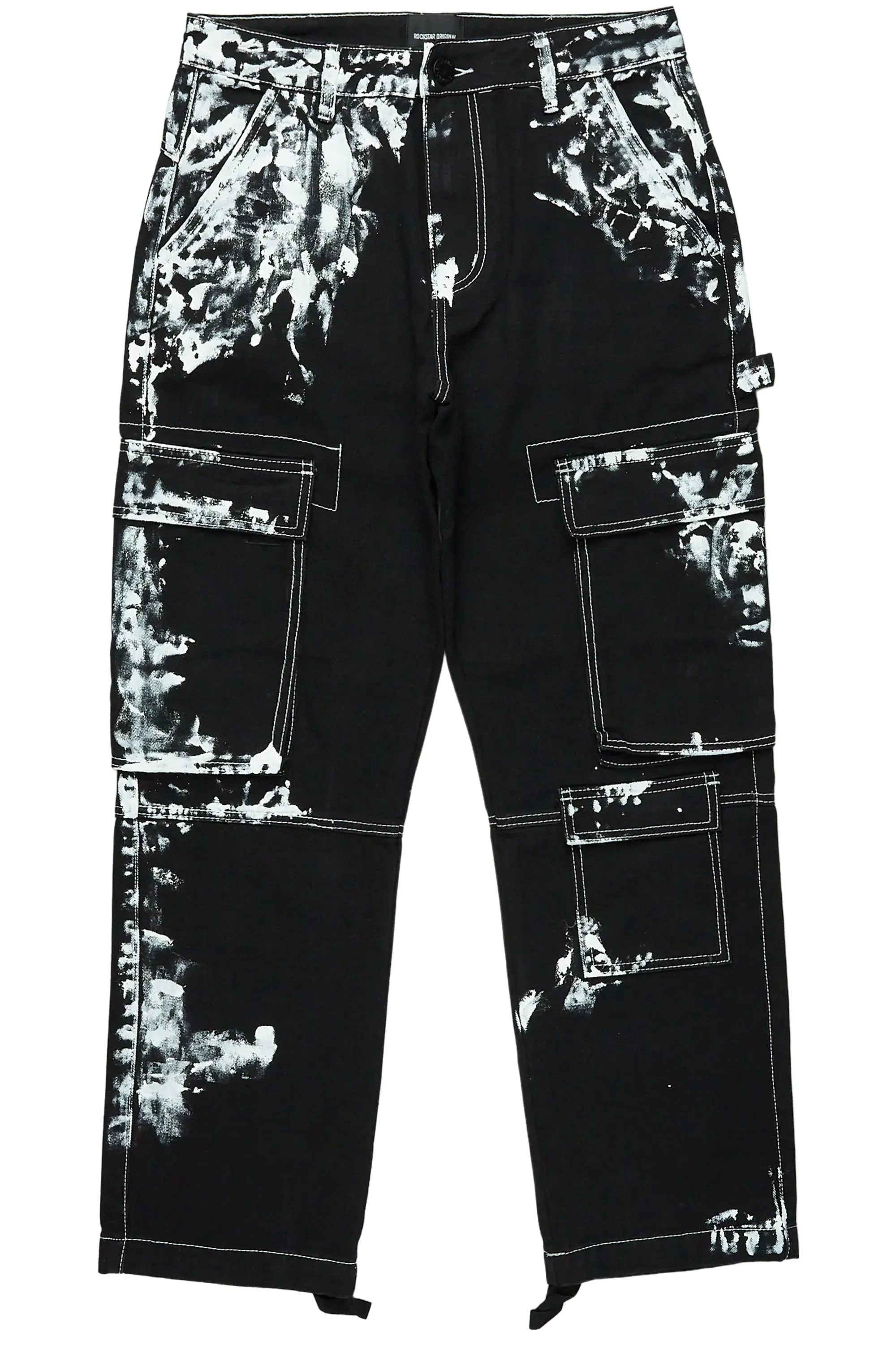 Baha Black Painter Baggy Cargo Jean sold by Rockstar Original product image thumbnail 2