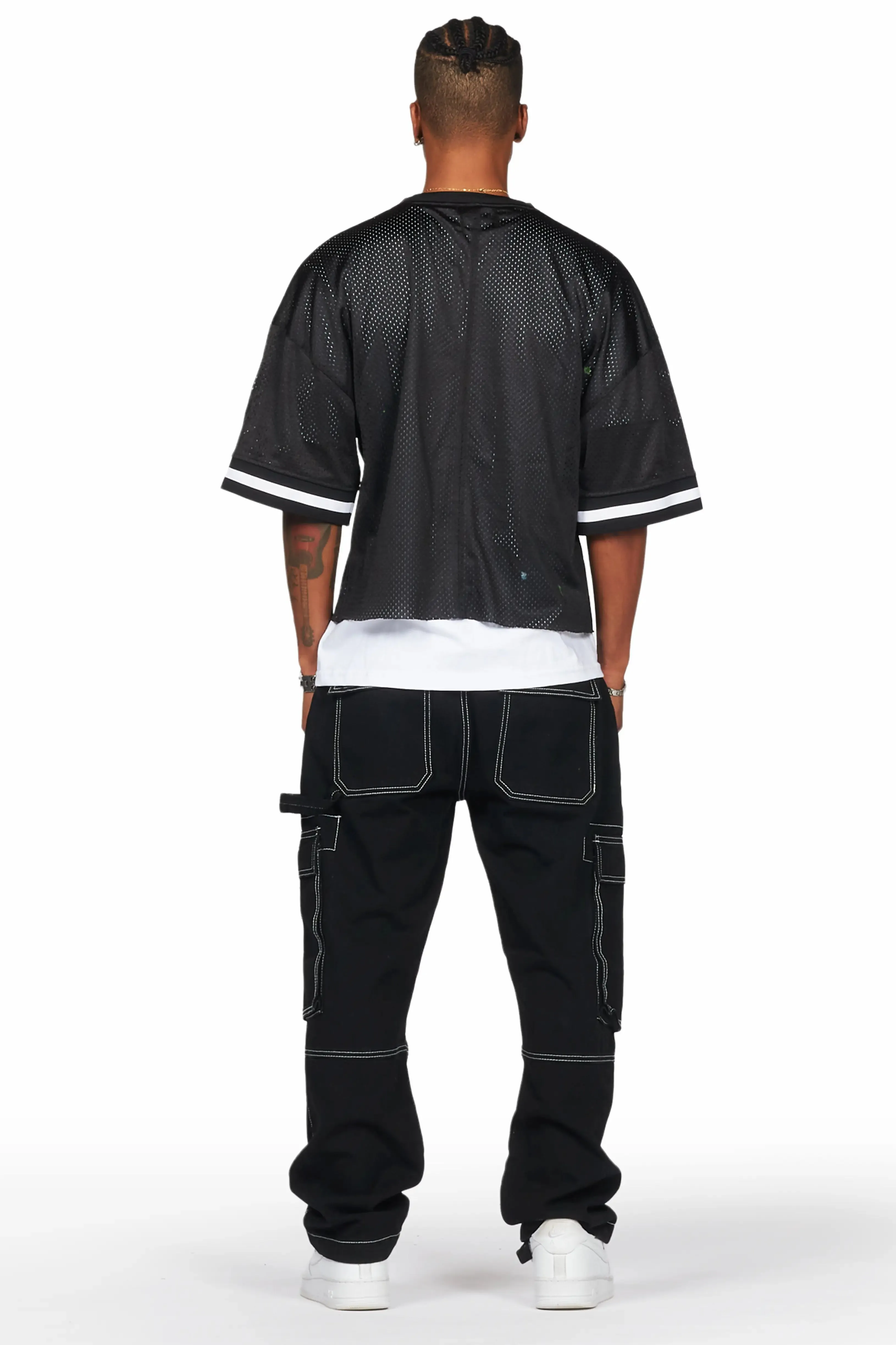 Baha Black Painter Baggy Cargo Jean sold by Rockstar Original product image thumbnail 5