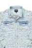 Ayan Blue Distressed Denim Jacket sold by Rockstar Original