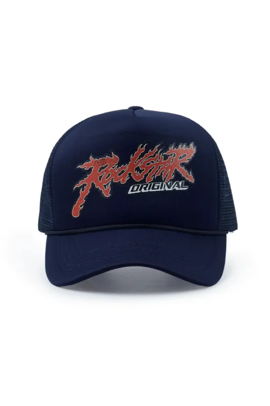 Yash Navy Trucker Hat sold by Rockstar Original