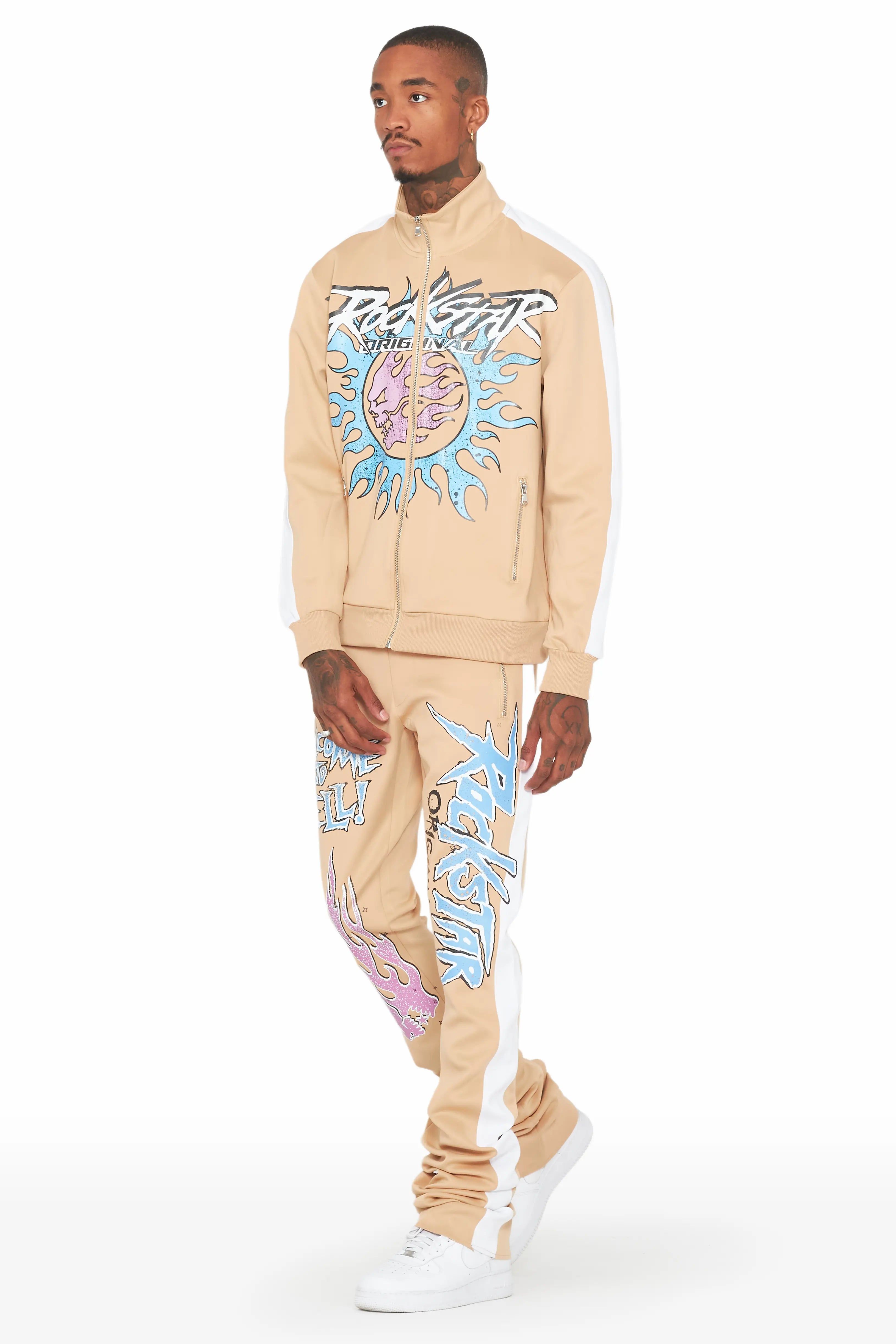 Dewey Beige Tricot Super Stacked Set sold by Rockstar Original product image thumbnail 2