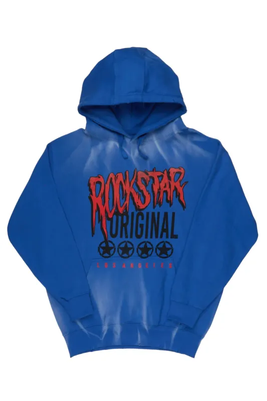 Wizzurd Royal Blue Graphic Hoodie sold by Rockstar Original