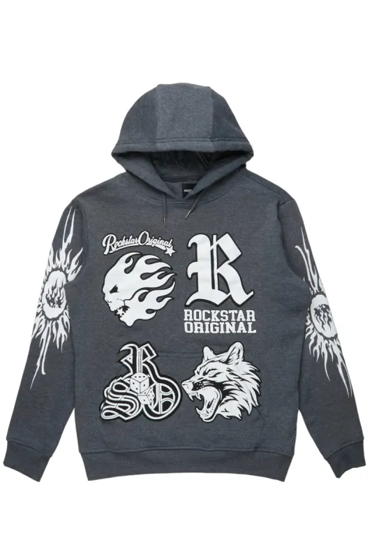 Daralynne Charcoal Oversized Hoodie sold by Rockstar Original