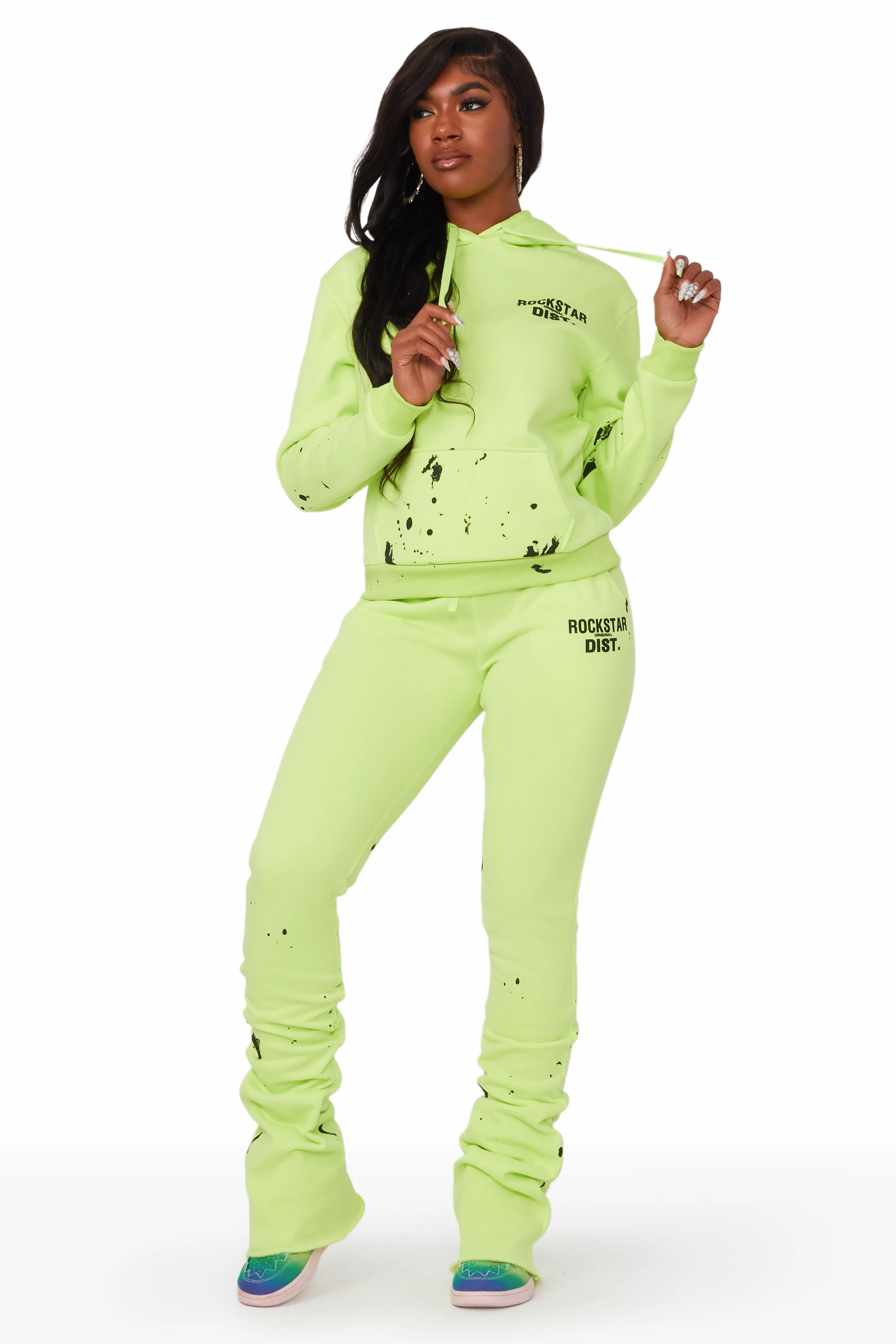 Hadley Light Green Super Stacked Trackset sold by Rockstar Original product image thumbnail 2