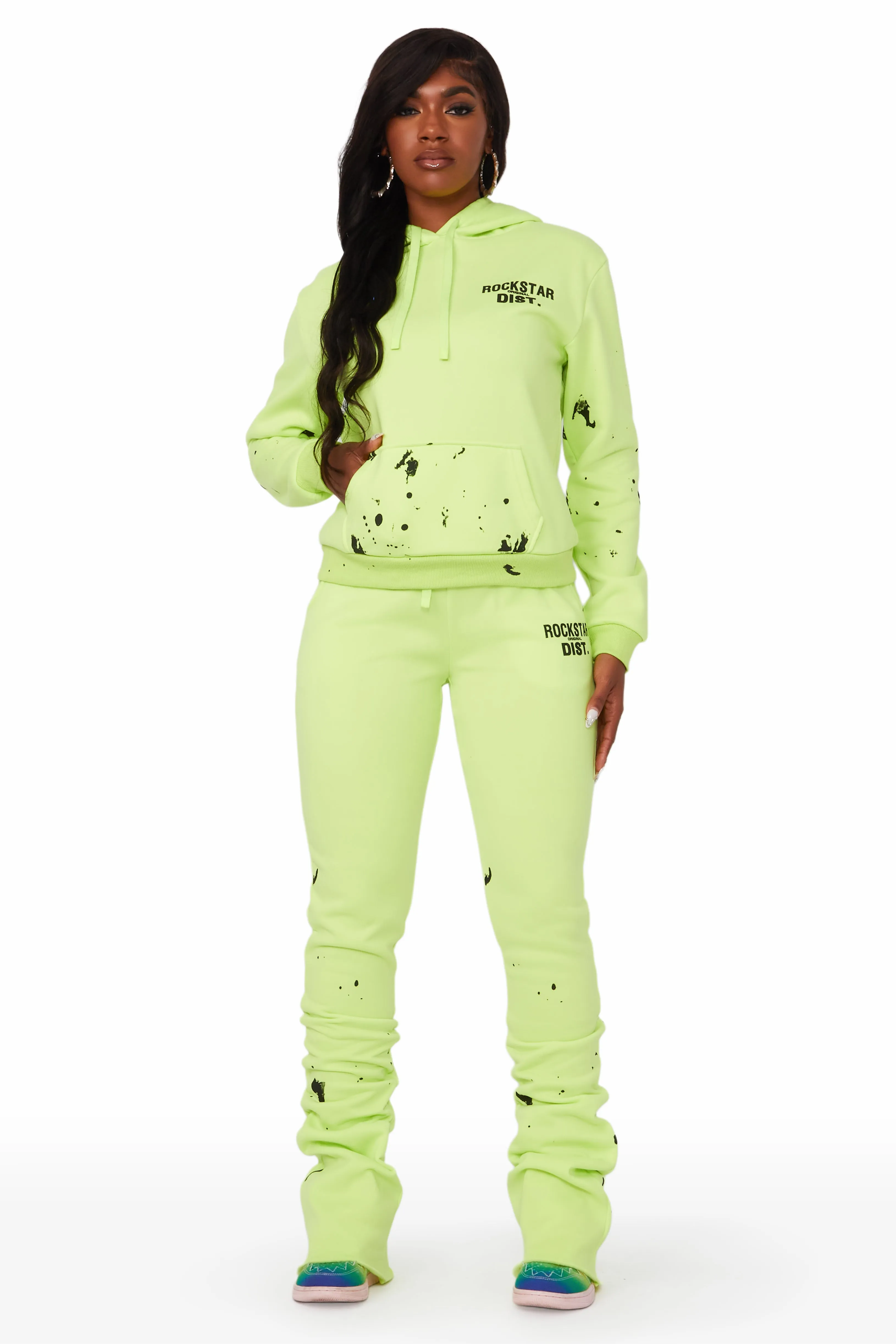 Hadley Light Green Super Stacked Trackset sold by Rockstar Original