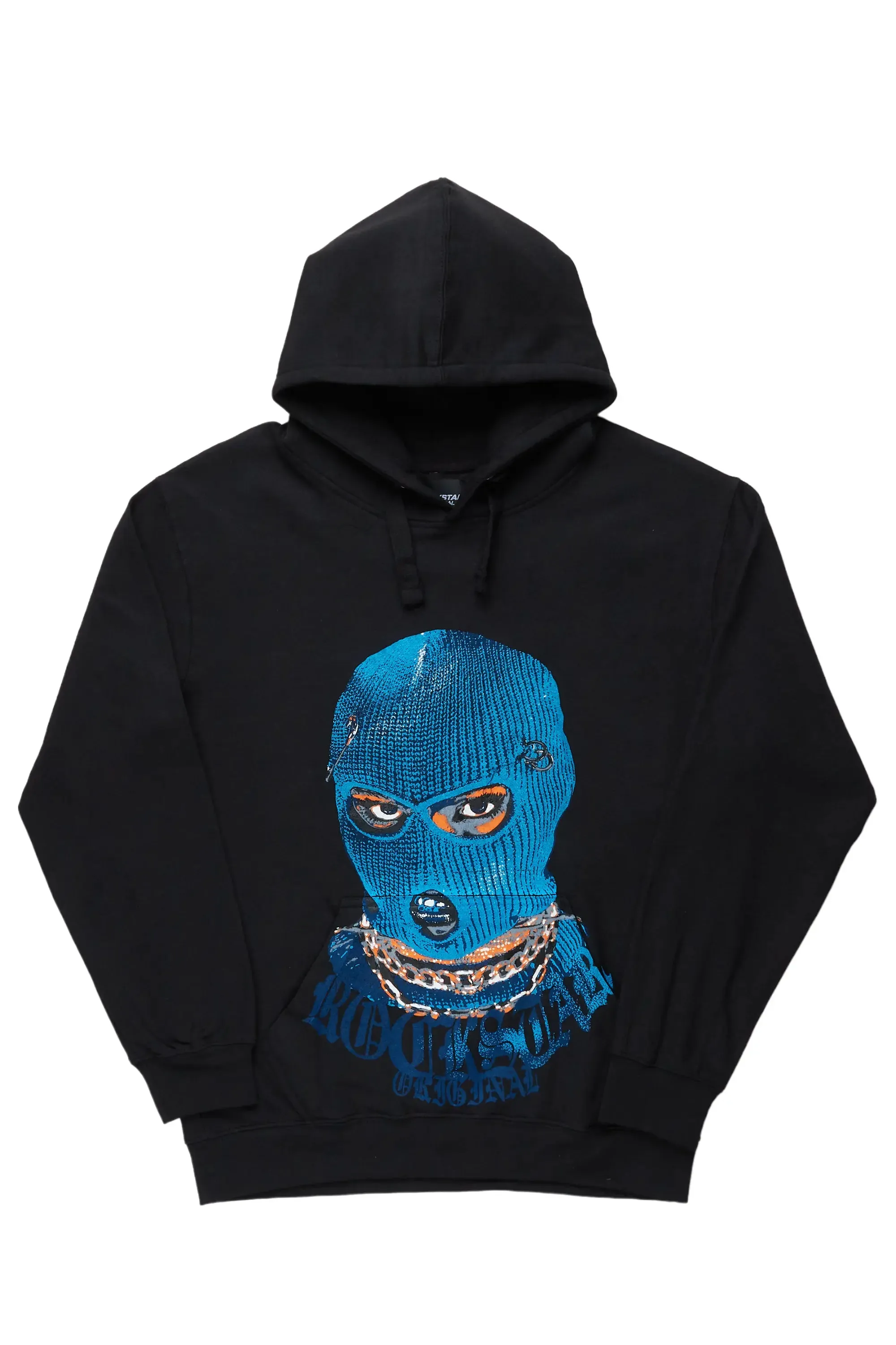 Murdra Black/Blue Graphic Hoodie sold by Rockstar Original product image thumbnail 2