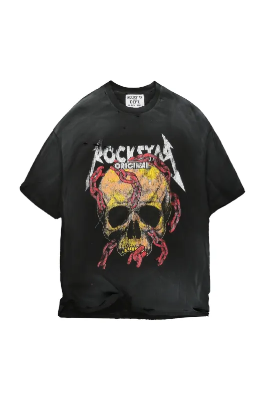 Clester Black Graphic T-Shirt sold by Rockstar Original