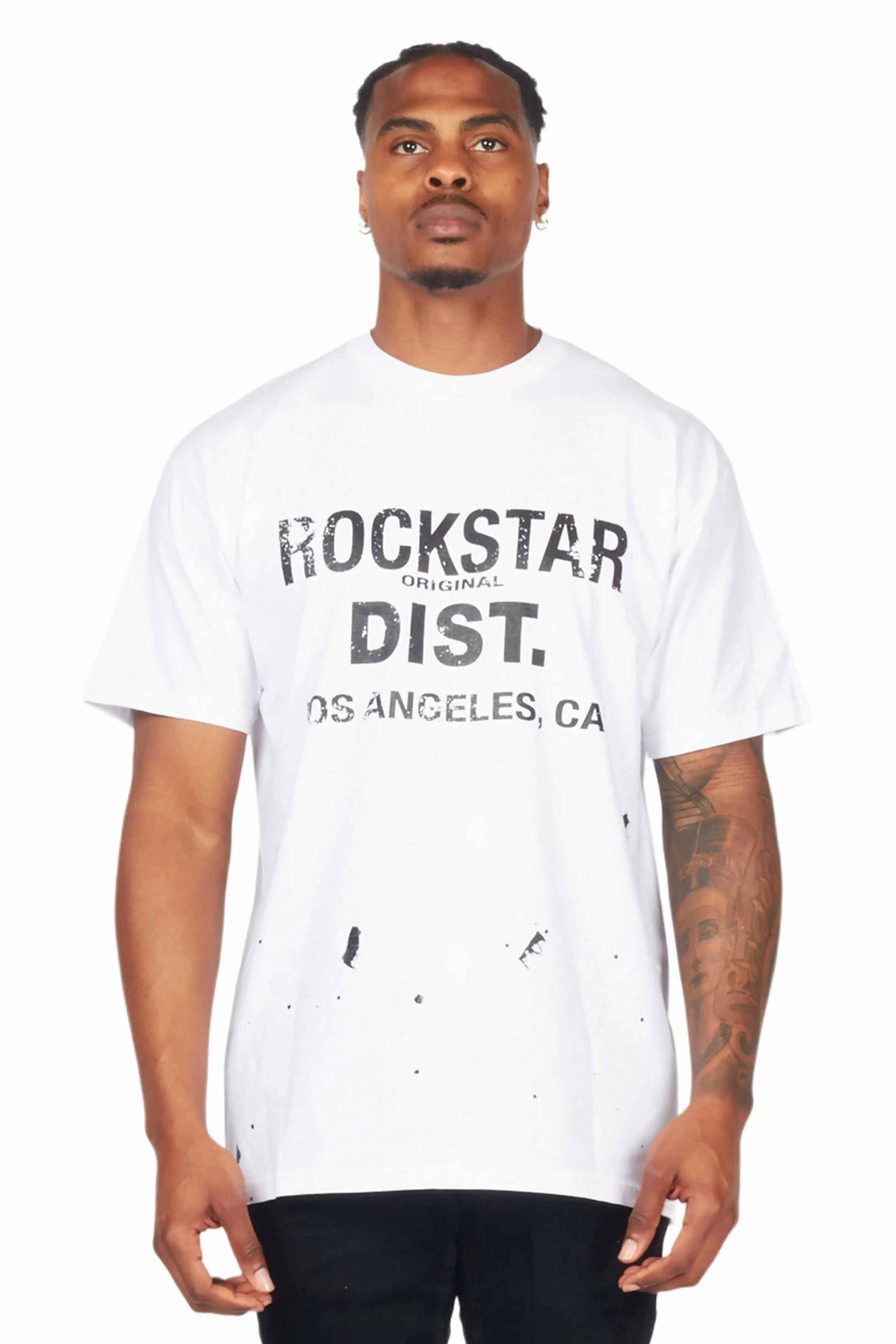 Scottie White Graphic T-Shirt sold by Rockstar Original