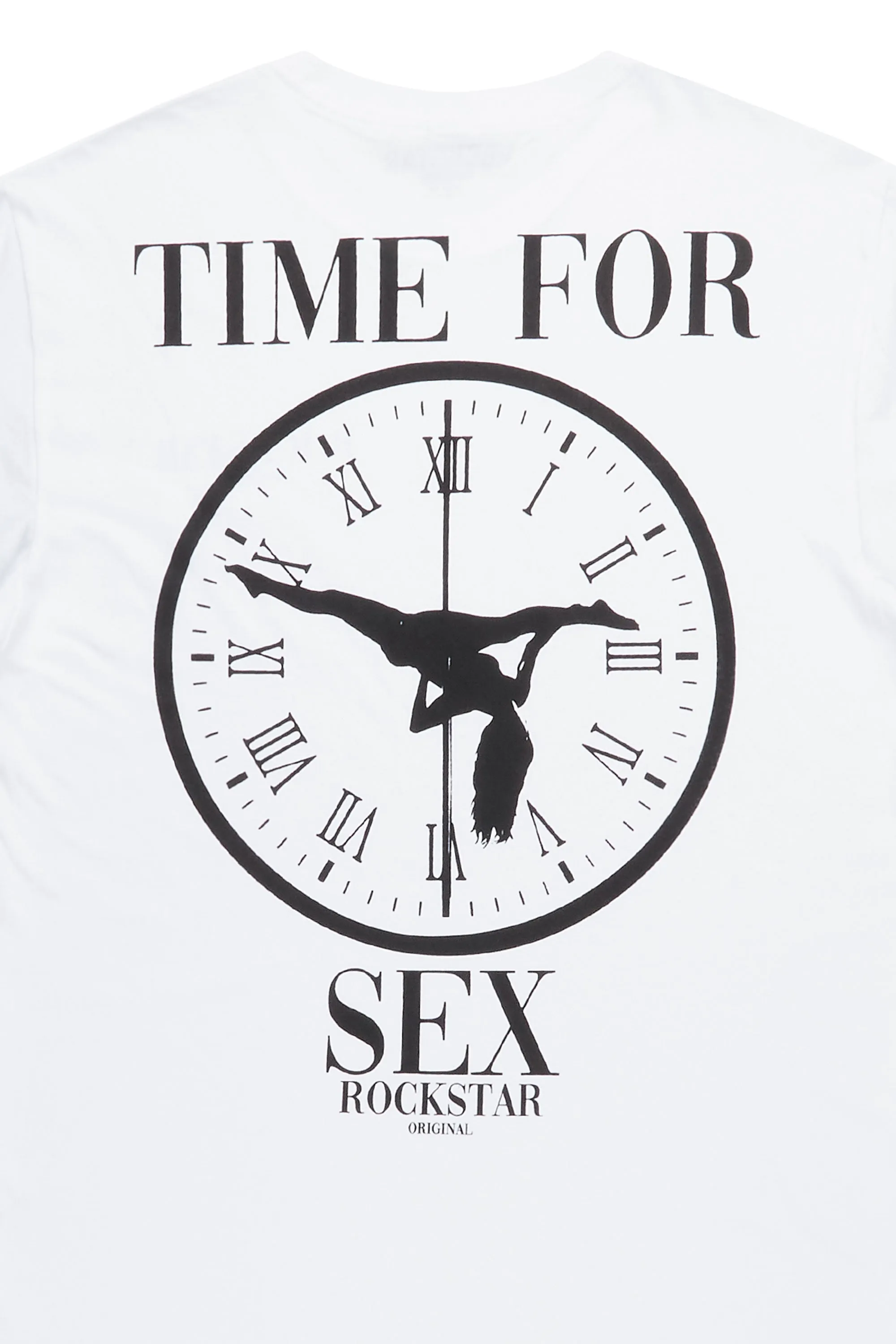 Rhyno White Graphic T-Shirt sold by Rockstar Original product image thumbnail 2