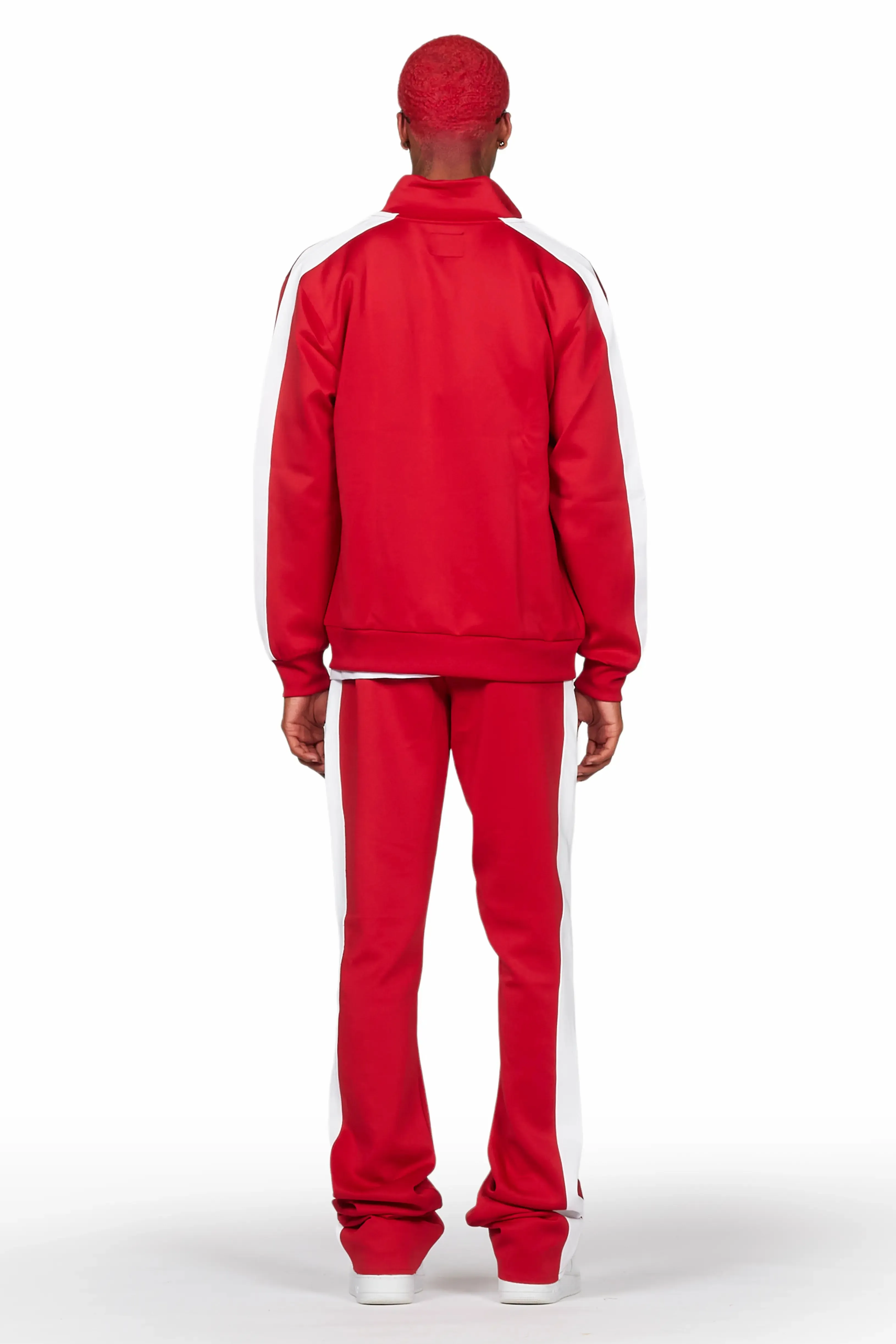 Galyn Red Tricot Super Stacked Track Set sold by Rockstar Original product image thumbnail 4