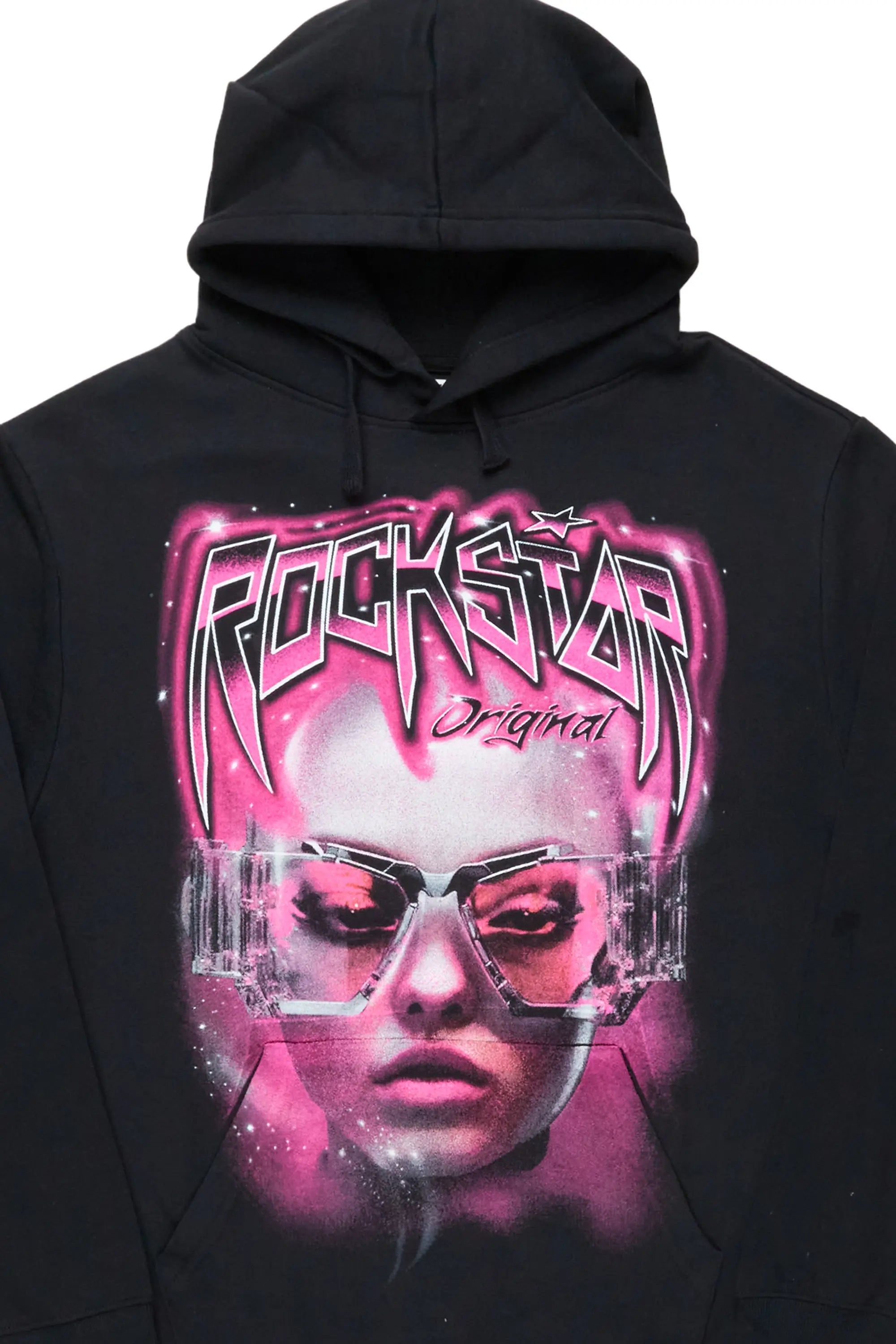 Lars Black Graphic Hoodie sold by Rockstar Original product image thumbnail 3