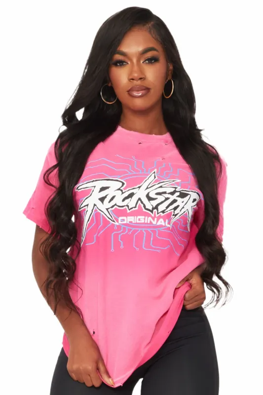 Future 2008 Pink Oversized Tee sold by Rockstar Original