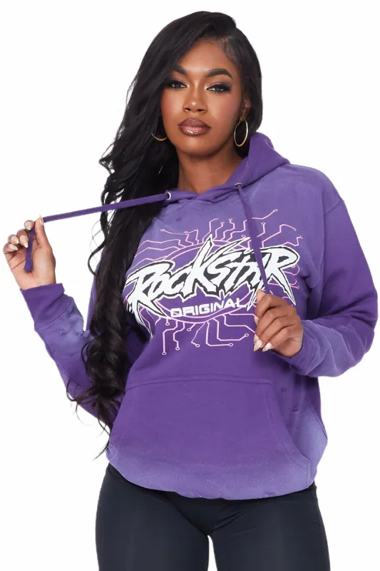 Future 2008 Purple Oversized Hoodie sold by Rockstar Original