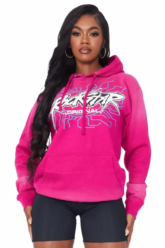 Future 2008 Pink Oversized Hoodie sold by Rockstar Original