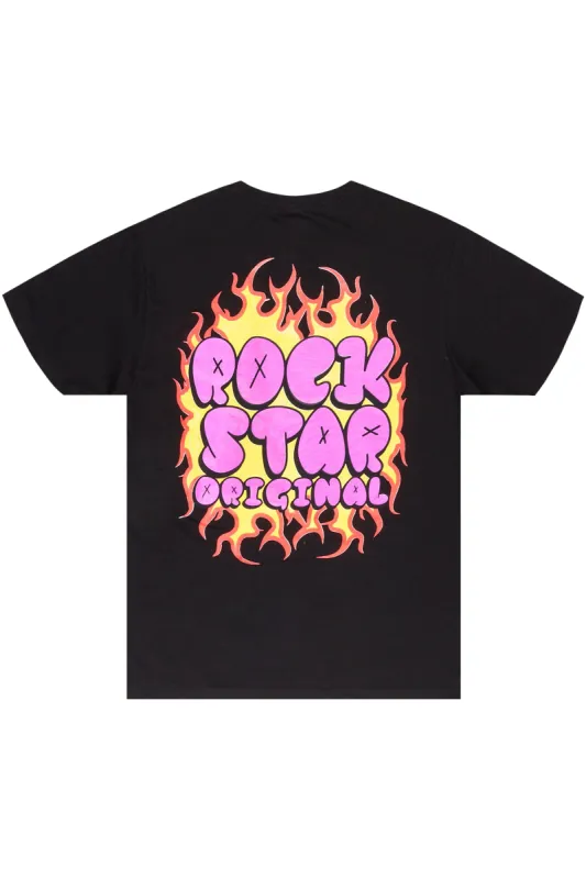 Deckadens Black Graphic T-Shirt sold by Rockstar Original