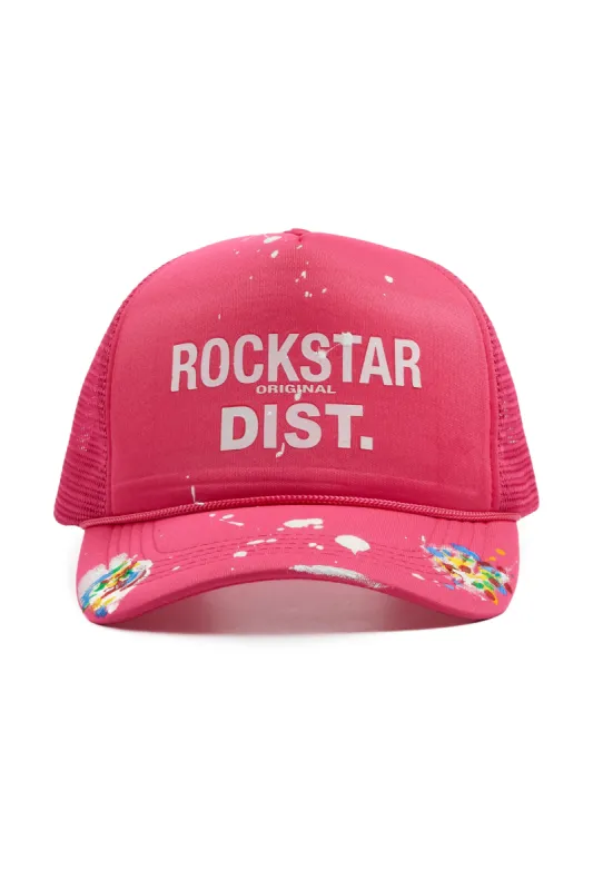 Neptune Heather Pink Trucker Hat sold by Rockstar Original