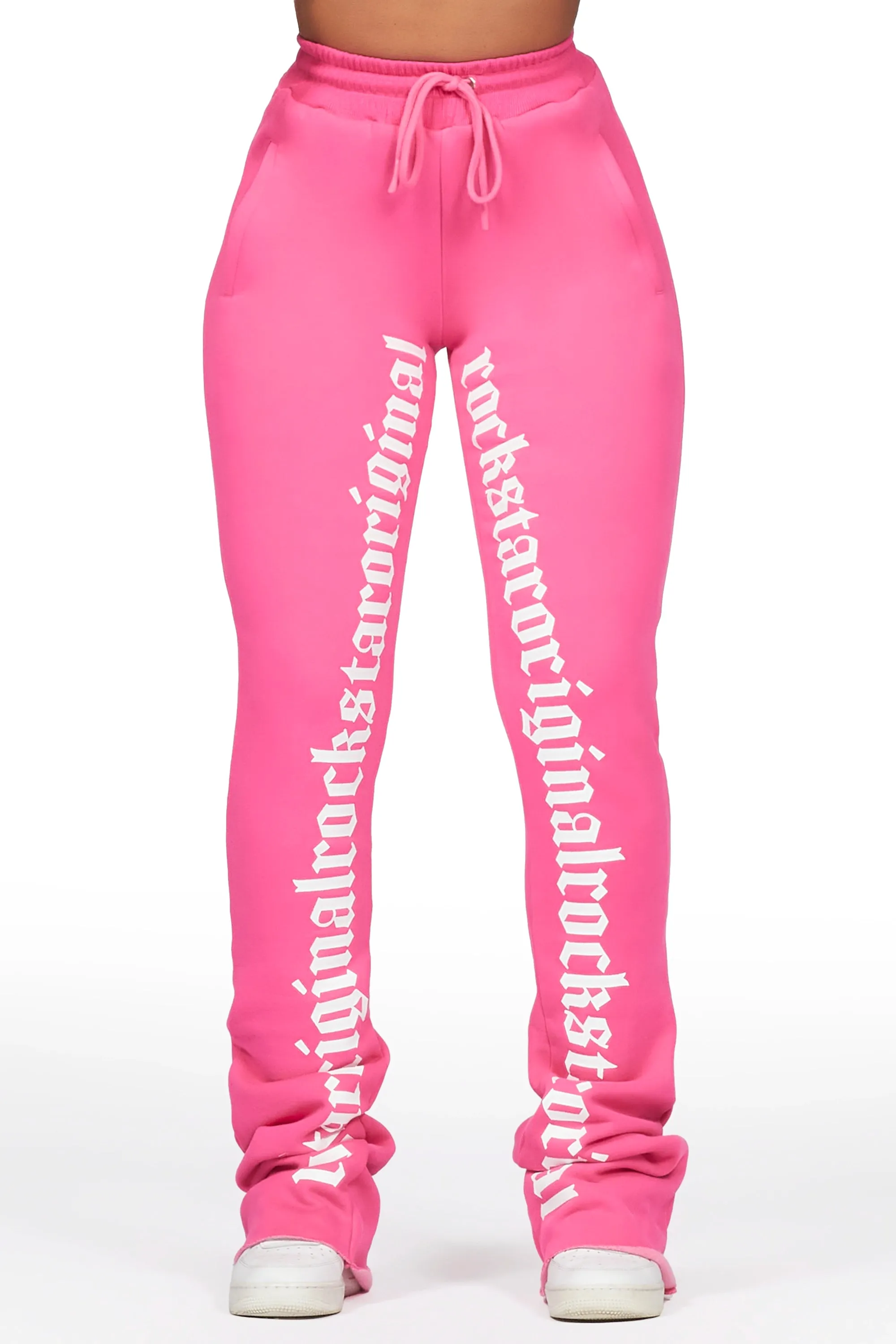 Blakely Hot Pink Super Stacked Pant sold by Rockstar Original