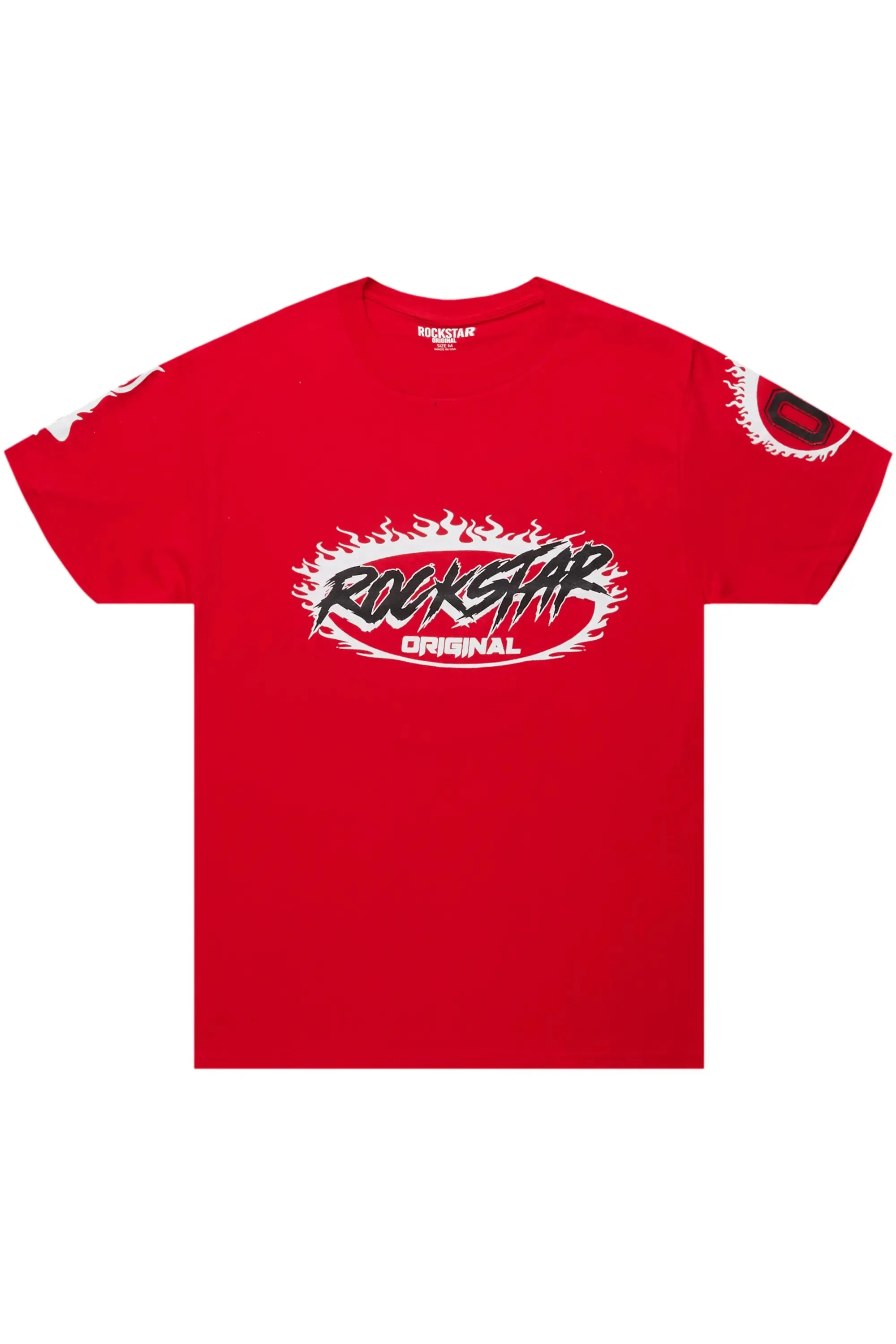 Aviana Red Oversized T-Shirt sold by Rockstar Original