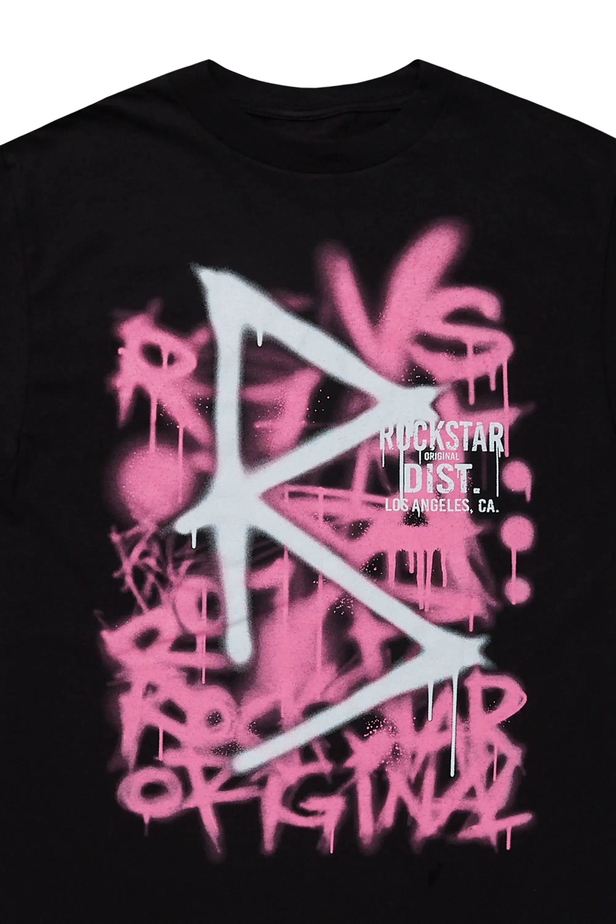 Nahomy Black Oversized Tee sold by Rockstar Original product image thumbnail 2