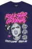 Clava Navy/Orchid Graphic T-Shirt sold by Rockstar Original
