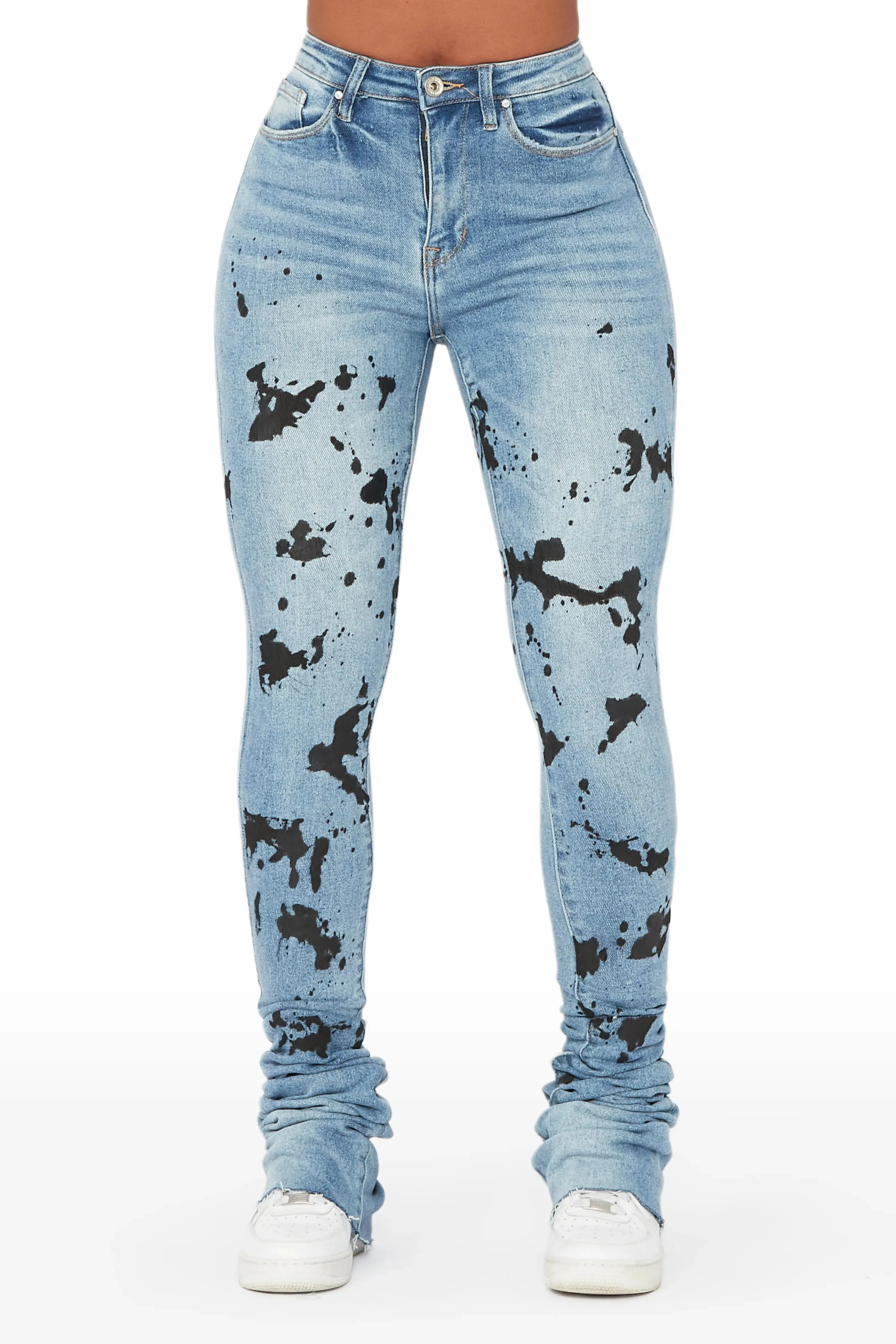 Promise Light Wash Super Stacked Jean sold by Rockstar Original