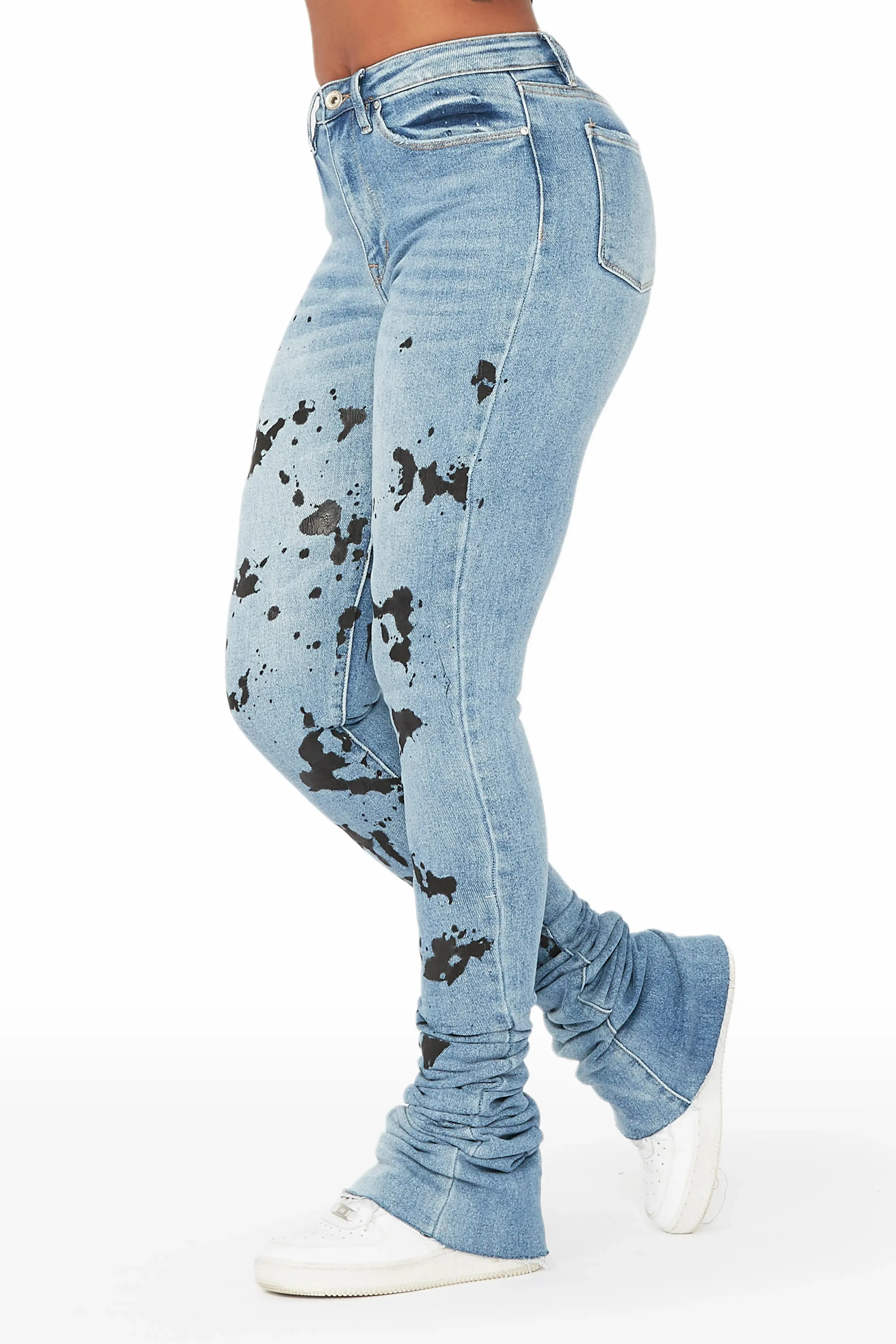 Promise Light Wash Super Stacked Jean sold by Rockstar Original product image thumbnail 4