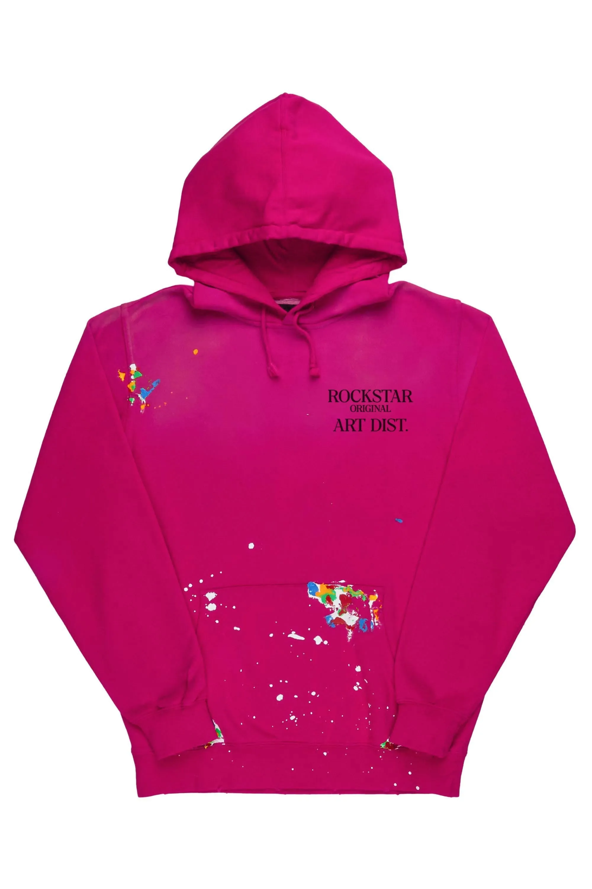 Make It Rain Fuchsia Oversized Hoodie sold by Rockstar Original