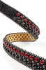 Blaze Rockstar Black/Red Logo Belt sold by Rockstar Original