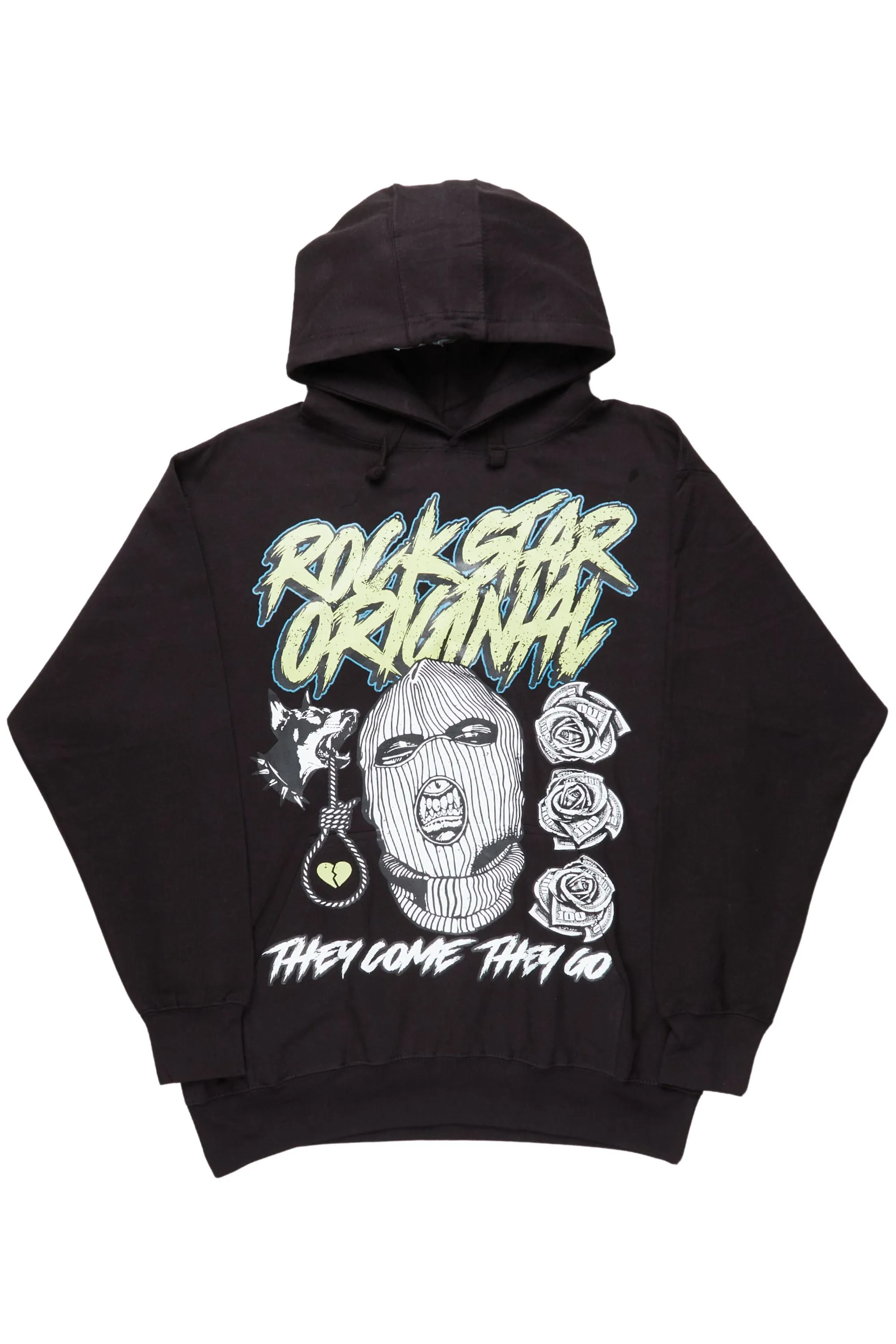 Nolani Black Oversized Hoodie sold by Rockstar Original