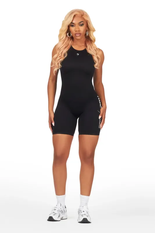 Miakaya Black Romper sold by Rockstar Original